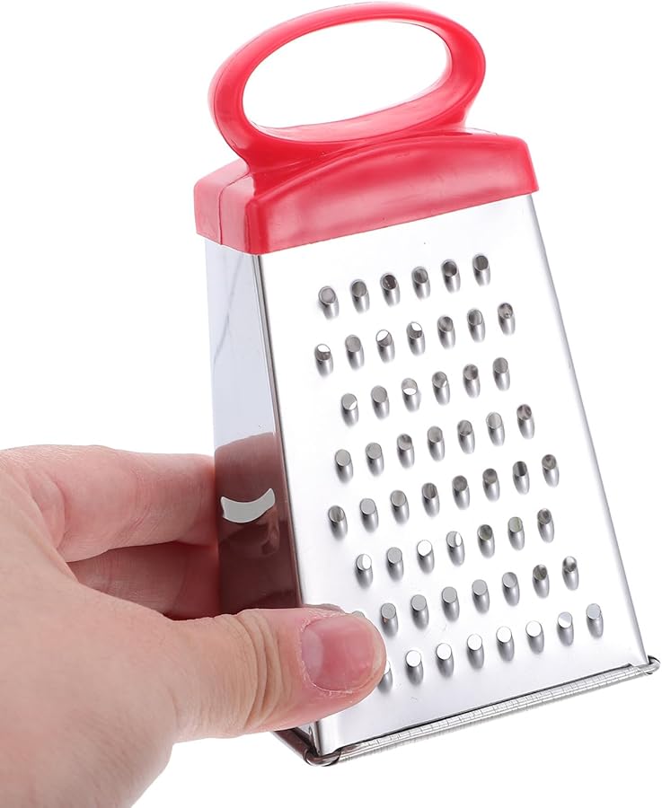 Cabilock 4 Sided Stainless Steel Cheese Grater Box Vegetable Slicer Food Shredder Kitchen Gadget - Image 5